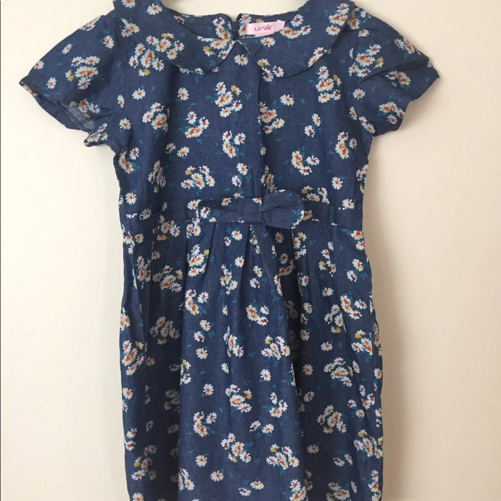 NWT girls floral print dress